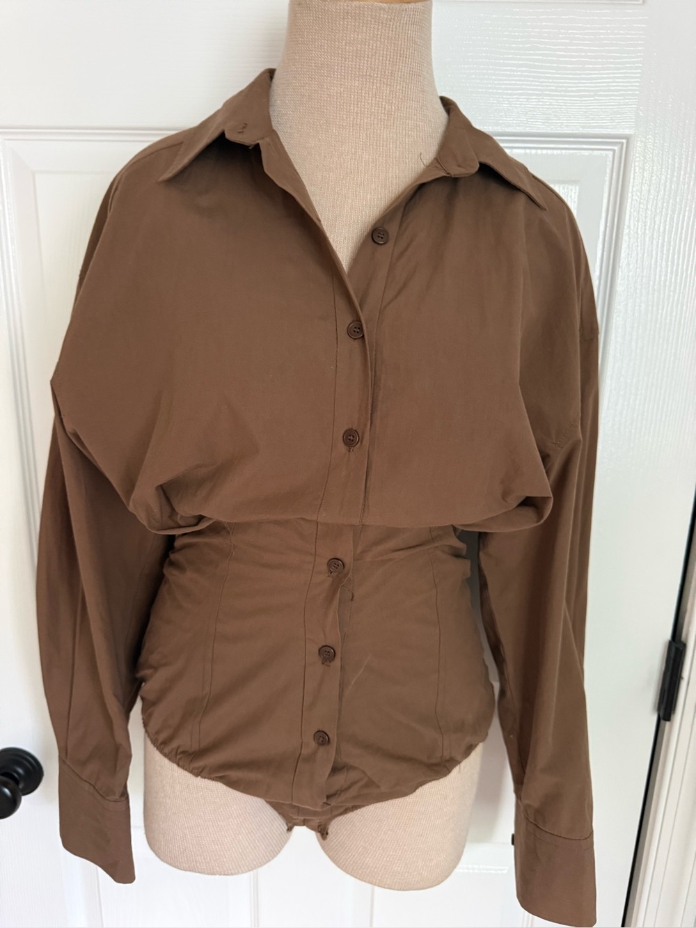 Zara Blouse Bodysuit M